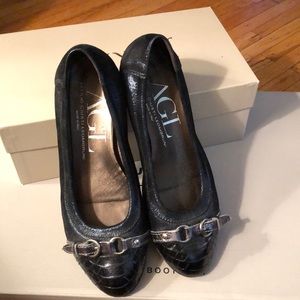 AGL cap toe flats